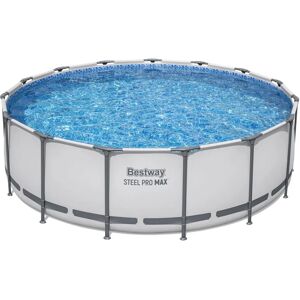 Bestway Steel Pro 56438 piscine hors sol - Rond 457 x 122 cm - Piscine - Publicité Bestway Steel Pro 56438 piscine hors sol - Rond 457 x 122 cm - Piscine - Publicité