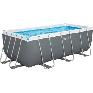 Piscina Rettangolare per Famiglia Bestway - Materiale TriTech Resistente e Accessori Piscina Rettangolare per Famiglia Bestway - Materiale TriTech Resistente e Accessori