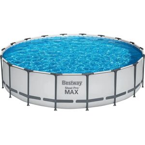Bestway Piscine - Steel Pro MAX 549x122cm - Piscine ronde durable - Publicité Bestway Piscine - Steel Pro MAX 549x122cm - Piscine ronde durable - Publicité