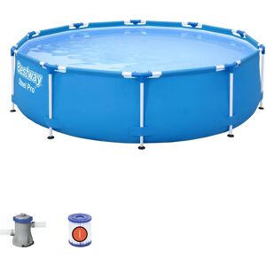 Piscina Sopra Terra Rotonda Bestway Steel Pro 305x76cm - Piscina Piscina Sopra Terra Rotonda Bestway Steel Pro 305x76cm - Piscina
