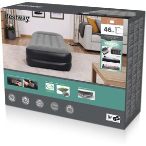 Bestway 67401 / 23 Air Mattress - Double, Black, Grey - Indoor/Outdoor Bestway 67401 / 23 Air Mattress - Double, Black, Grey - Indoor/Outdoor