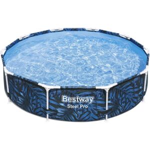 Bestway 56985 Above Ground Pool - Circular, Blue, 4062L Bestway 56985 Above Ground Pool - Circular, Blue, 4062L