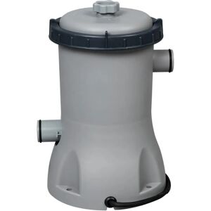 Bestway 58383-3 Pool Filter Pump - Cartridge, Grey, Round, Above Ground Bestway 58383-3 Pool Filter Pump - Cartridge, Grey, Round, Above Ground
