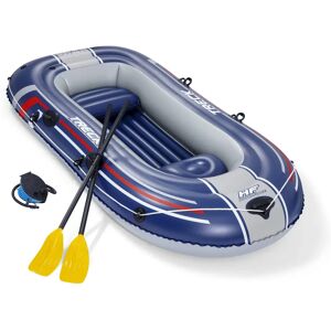 Bestway 61068 Inflatable Boat - 3 Person - Vinyl - Blue/Gray - Recreational Bestway 61068 Inflatable Boat - 3 Person - Vinyl - Blue/Gray - Recreational