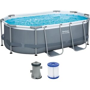 Piscina ovale Steel Pro MAX di Bestway - 305x200x84 cm - 3.668L Piscina ovale Steel Pro MAX di Bestway - 305x200x84 cm - 3.668L