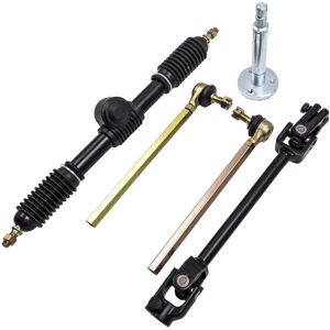 Sistema de Dirección para Go Kart 110cc - Barra de dirección y eje ajustable Sistema de Dirección para Go Kart 110cc - Barra de dirección y eje ajustable