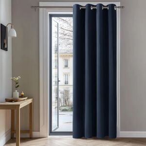 Deconovo 132x214 cm Azul Marinho Cortina Blackout Térmica - Cortina Deconovo 132x214 cm Azul Marinho Cortina Blackout Térmica - Cortina