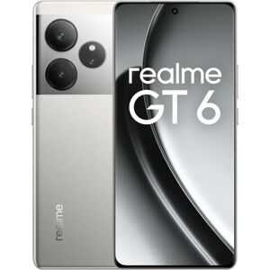 Realme GT 6 - Snapdragon 8s - 8GB RAM - 256GB - Argento Fluido - Smartphone Realme GT 6 - Snapdragon 8s - 8GB RAM - 256GB - Argento Fluido - Smartphone