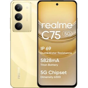 Realme C75 5G - 8GB/256GB - Gold - Smartphone Realme C75 5G - 8GB/256GB - Gold - Smartphone
