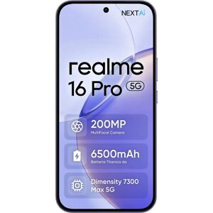 realme 16 Pro 512GB 8GB 6,78" AMOLED 6500mAh Violet - Smartphone - Publicité realme 16 Pro 512GB 8GB 6,78" AMOLED 6500mAh Violet - Smartphone - Publicité