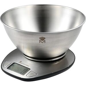 Báscula de Cocina Masterpro FOODIES MP 5 kg 1,8 L Acero Inoxidable Báscula de Cocina Masterpro FOODIES MP 5 kg 1,8 L Acero Inoxidable