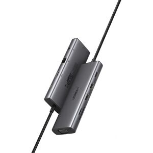 Ugreen Revodok 10-in-1 USB-C Hub - Kompakte Dock mit Mehrfachanschlüssen Ugreen Revodok 10-in-1 USB-C Hub - Kompakte Dock mit Mehrfachanschlüssen