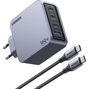 Încărcător Ugreen Nexode Pro 160W - Încărcare Rapidă, 4 Porturi, Tehnologie GaN Încărcător Ugreen Nexode Pro 160W - Încărcare Rapidă, 4 Porturi, Tehnologie GaN