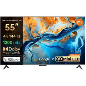 Xiaomi TV S Mini LED 55 2025 - 55" 4K Ultra HD Smart TV Wi-Fi Preto Xiaomi TV S Mini LED 55 2025 - 55" 4K Ultra HD Smart TV Wi-Fi Preto