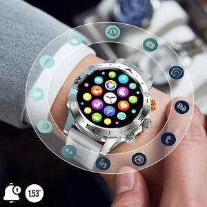 Hoko Y20 Reloj Deportivo y de Salud Plateado - IP68 Hoko Y20 Reloj Deportivo y de Salud Plateado - IP68