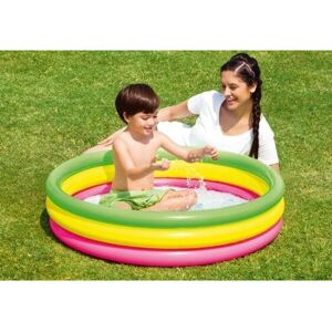 Bestway Kiddie Pool - Inflatable, Soft Floor, 102x25cm - Kids Pool Bestway Kiddie Pool - Inflatable, Soft Floor, 102x25cm - Kids Pool
