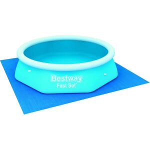 Bestway Pool Cover - 274x274 cm, Blue - Pool Accessory Bestway Pool Cover - 274x274 cm, Blue - Pool Accessory