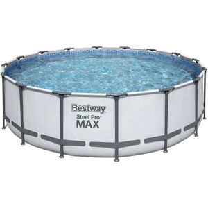 Bestway Stalen Frame Zwembad - Ø457cm - 16.000L Capaciteit - Gemakkelijk Opzetten Bestway Stalen Frame Zwembad - Ø457cm - 16.000L Capaciteit - Gemakkelijk Opzetten