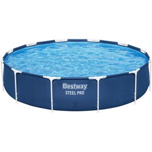 Bestway Steel Pro Above Ground Pool - Round 6473L - Blue Bestway Steel Pro Above Ground Pool - Round 6473L - Blue