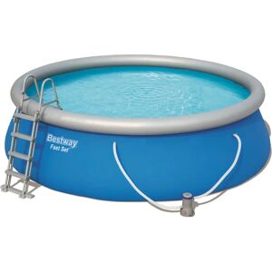 Piscina Bestway 457x122cm Inflável Redonda 13807L - Piscina Externa Piscina Bestway 457x122cm Inflável Redonda 13807L - Piscina Externa