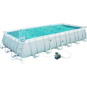 Bestway Power Steel 56474 Rektangulært Pool - Overjordisk Pool Bestway Power Steel 56474 Rektangulært Pool - Overjordisk Pool