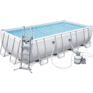 Bestway Power Steel Rectangular Above Ground Pool - 14,812L Bestway Power Steel Rectangular Above Ground Pool - 14,812L