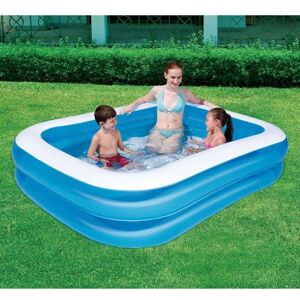 Bestway Family Paddling Pool (6.5' x 5' x 20") - Blue Bestway Family Paddling Pool (6.5' x 5' x 20") - Blue