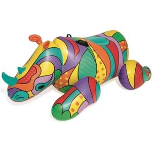 Bestway 41116 Adult Vinyl Rhino Float - Pop Art Pool Float Bestway 41116 Adult Vinyl Rhino Float - Pop Art Pool Float