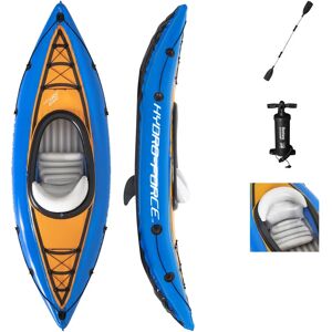Bestway Cove Champion Inflatable Kayak - 1 Person, Blue-Orange Bestway Cove Champion Inflatable Kayak - 1 Person, Blue-Orange