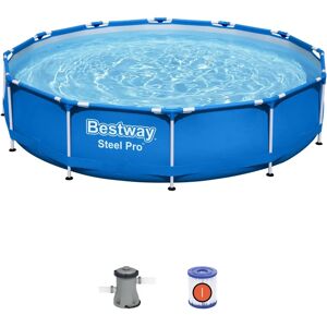 Piscină de grădină Steel Pro Bestway - 366x76 cm - 6473L Piscină de grădină Steel Pro Bestway - 366x76 cm - 6473L