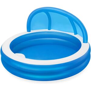 Bestway 54337 Piscine Gonflable - Ronde 850L Bleu & Blanc - Publicité Bestway 54337 Piscine Gonflable - Ronde 850L Bleu & Blanc - Publicité