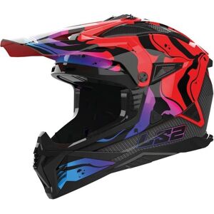 Casque Cross Ls2 MX708 Fast II Wash Rouge Brillant - Casque de Motocross - Publicité Casque Cross Ls2 MX708 Fast II Wash Rouge Brillant - Casque de Motocross - Publicité