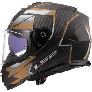 LS2 FF800 Storm II Helmet - Black Gold - Motorcycle Helmet LS2 FF800 Storm II Helmet - Black Gold - Motorcycle Helmet