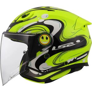 Kask dziecięcy LS2 OF622 Funny II - Żółty - Kask motocyklowy Kask dziecięcy LS2 OF622 Funny II - Żółty - Kask motocyklowy