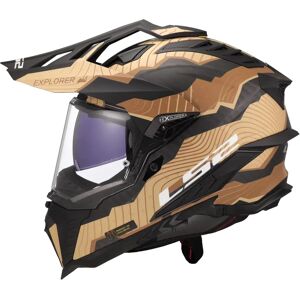 LS2 MX701 Explorer C Trick karbonmotorsykkelhjelm - Cross, Trail & Touring LS2 MX701 Explorer C Trick karbonmotorsykkelhjelm - Cross, Trail & Touring