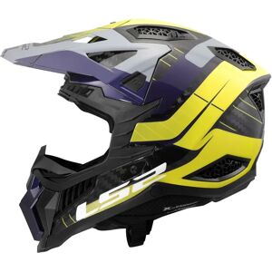 LS2 MX703 Giallo Carbon Offroad Hjelm - Motocrosshjälm LS2 MX703 Giallo Carbon Offroad Hjelm - Motocrosshjälm