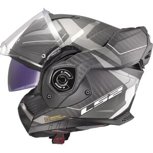 LS2 FF901 Advant X C Silver-Gray - Modular Helmet LS2 FF901 Advant X C Silver-Gray - Modular Helmet