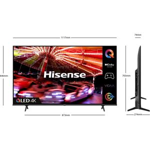 Hisense 50E7HQTUK QLED 50" 4K Ultra HD Smart TV with Alexa & Google Assistant - TV Hisense 50E7HQTUK QLED 50" 4K Ultra HD Smart TV with Alexa & Google Assistant - TV