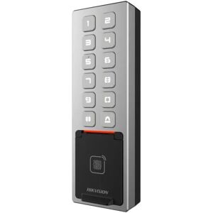 Hikvision DS-K1T805MBFWX - Tillträdeskontrollsystem - Silver Hikvision DS-K1T805MBFWX - Tillträdeskontrollsystem - Silver