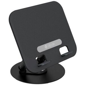Soporte para portátil/tableta Devia - Giratorio 360°, Plegable, para 11-17 pulgadas Soporte para portátil/tableta Devia - Giratorio 360°, Plegable, para 11-17 pulgadas