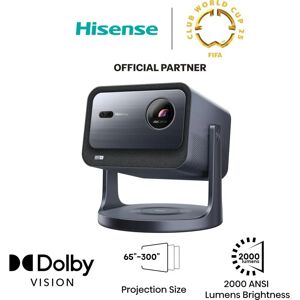 Proiettore Hisense C2 4K - Grigio - 2000 lumen ANSI Proiettore Hisense C2 4K - Grigio - 2000 lumen ANSI