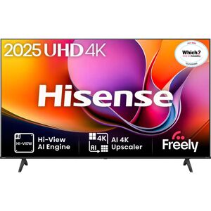 Hisense 65A6QTUK 4K Ultra HD Smart TV - Black Hisense 65A6QTUK 4K Ultra HD Smart TV - Black
