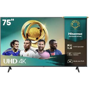 Hisense 75A6Q TV 75'' 4K Ultra HD Smart Wi-Fi Nero Hisense 75A6Q TV 75'' 4K Ultra HD Smart Wi-Fi Nero
