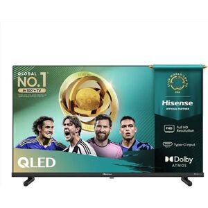 Hisense TV QLED 40'' HDR10 HDMI USB-C Dolby Atmos Hisense TV QLED 40'' HDR10 HDMI USB-C Dolby Atmos