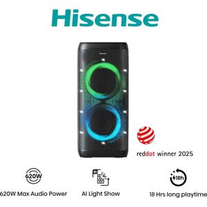 Hisense Model HP500 Black - Party Thunder Speaker Hisense Model HP500 Black - Party Thunder Speaker