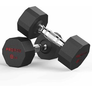 PROIRON - PRKRD08K - 8 kg - 2 pc(s) - Haltère - Publicité PROIRON - PRKRD08K - 8 kg - 2 pc(s) - Haltère - Publicité
