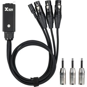 Xvive PX-B 3-Channel Snake Cable - Audio Cable Xvive PX-B 3-Channel Snake Cable - Audio Cable