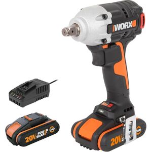 Worx WX272 Clé à choc - 3 vitesses, 300 Nm, sans balais, 20V - Publicité Worx WX272 Clé à choc - 3 vitesses, 300 Nm, sans balais, 20V - Publicité