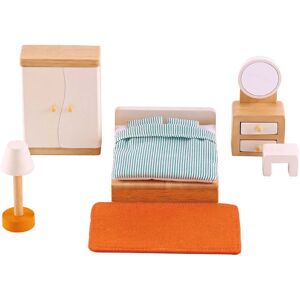 HAPE Puppenhaus Schlafzimmer - Holzspielset, Realistisches Design HAPE Puppenhaus Schlafzimmer - Holzspielset, Realistisches Design