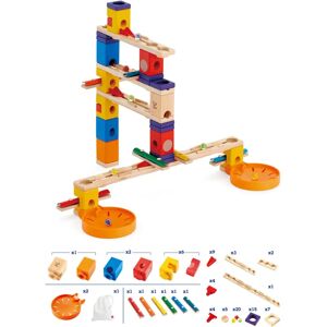 Hape Quadrilla Music Motion Marble Run - Musical Kids Building Set Hape Quadrilla Music Motion Marble Run - Musical Kids Building Set